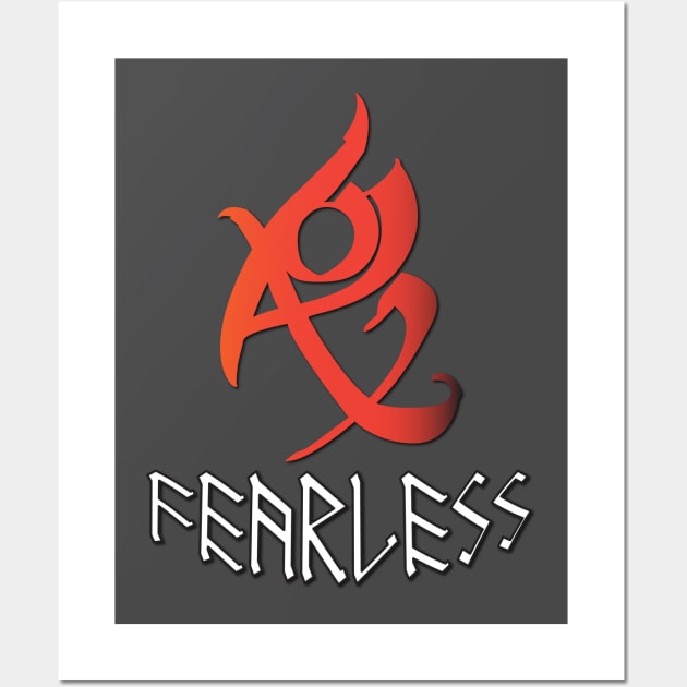 Fearless Wall Art by creakraft